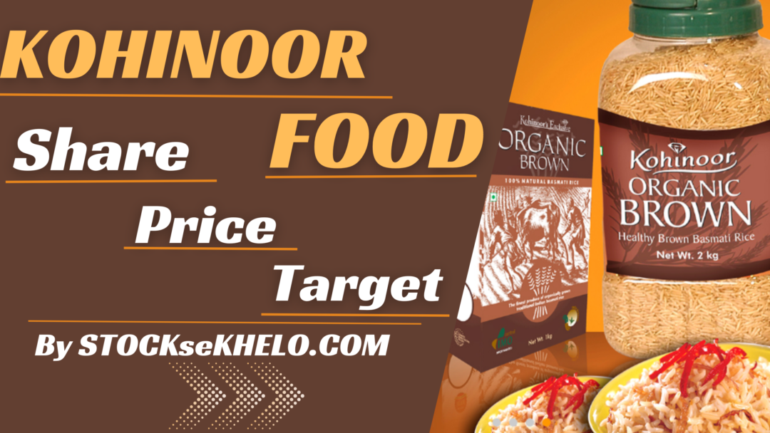 Kohinoor Food Share Price